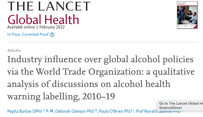 Ramon Bataller (@rabataller) on Twitter photo Alcohol companies acting through the World Trade Organization are very effective in limiting public health policies aimed at reducing hazardous alcohol consumption: this is the root of the problem.
#livertwitter #medtwitter <a href="/juanpabloarab/">Juan Pablo (JP) Arab, MD </a> <a href="/JVLazarus/">Jeffrey V. Lazarus</a> Alcohol companies acting through the World Trade Organization are very effective in limiting public health policies aimed at reducing hazardous alcohol consumption: this is the root of the problem.
#livertwitter #medtwitter <a href="/juanpabloarab/">Juan Pablo (JP) Arab, MD </a> <a href="/JVLazarus/">Jeffrey V. Lazarus</a>