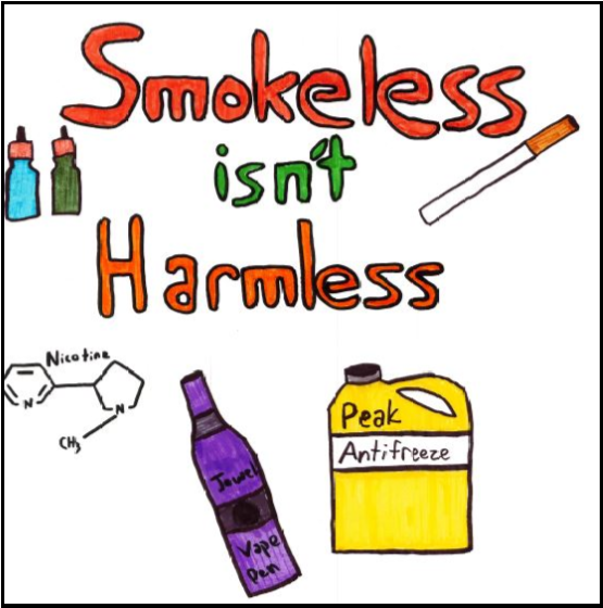 Volition_Youth's tweet photo. Smokeless ISN'T Harmless! Thank you, Kyle Bienzen, for #SpreadingTheTruthAboutTobacco https://t.co/3vPD8aCLZ9