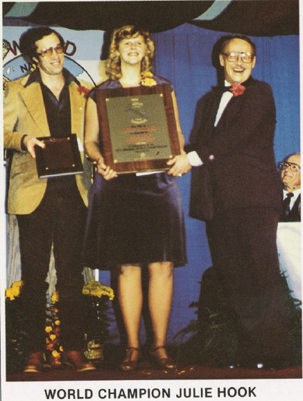 cheesecontest's tweet photo. #TBT: Forty years ago, Julie Hook of #HooksCheese took home the gold at the 1982 Contest for her traditional Colby, becoming the first woman World Champion! Join us online at 2:00 p.m. (CT) Thursday, March 3 to watch the live announcement of this year's winner. https://t.co/t6q1pBBoW2