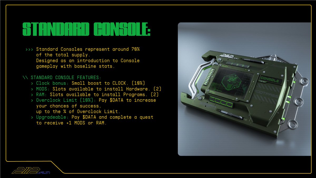 MINT BUNDLE GIVEAWAY DAY 8 of 12

Consoles represent the physical terminal you'll use for "hacking" and can be upgraded with programs and hardware mods, enhancing your abilities during runs.

To enter:
* Like &amp; RT this post
* Get addt'l entries @ gleam.io/xGHLu/8
