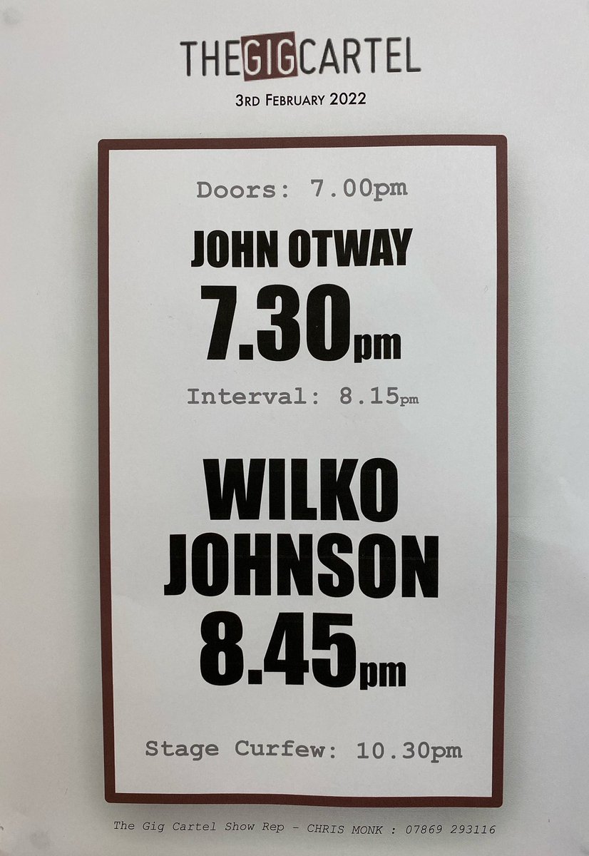 john_otway's tweet image. It’s finally here! First night of the @wilkojohnson tour @newtheatreroyal in Portsmouth. #gigs #livemusic #portsmouth