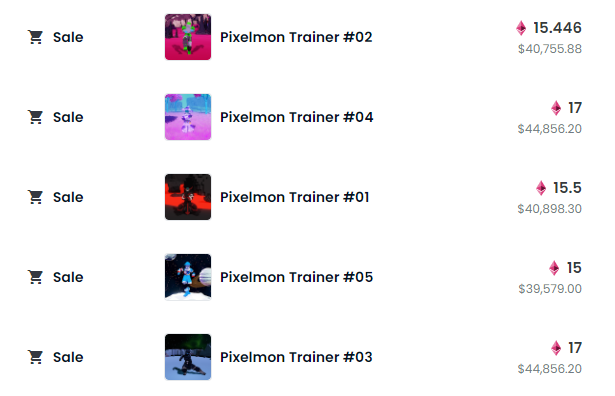 Round 1 of the auctions have been concluded in spectacular fashion! We are truly blessed by the support! ❤️ 🎉

Round 2 will be starting in 2 hours. What do you think the next trainers will look like? 🧐