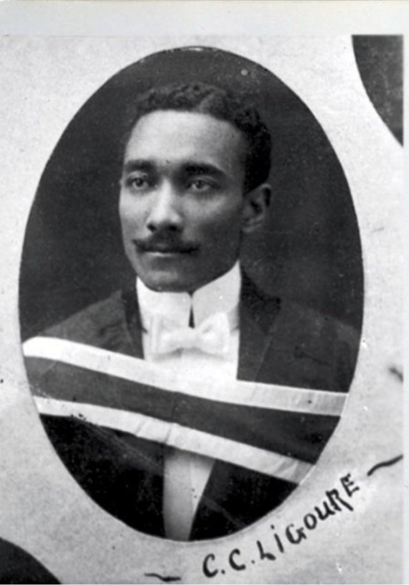 QueensUHealth's tweet photo. One of the ORIGINAL 1st responders🚨 
Dr. Clement Ligoure (Meds, 1916) worked tirelessly for weeks to treat victims of the Halifax explosion, after being denied hospital privileges.
He received no payment &amp; treated patients from his home #BlackHistoryMonth https://t.co/tf0NTyJsbR https://t.co/DEhUxpnYPj