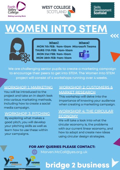 We are really excited that 15 of our <a href="/LHSTechnologies/">LHS Technologies</a> business pupils are taking part in this starting on Monday! 

<a href="/DYW_ForthValley/">DYW Forth Valley</a> <a href="/FVCollege/">Forth Valley College</a> <a href="/WestCollScot/">WestCollegeScotland</a> <a href="/skillsdevscot/">Skills Development Scotland</a> <a href="/LarbertHigh/">Larbert High School</a> <a href="/MrDarlingBusEd/">Mr Darling</a> <a href="/youngenterprise/">Young Enterprise</a>