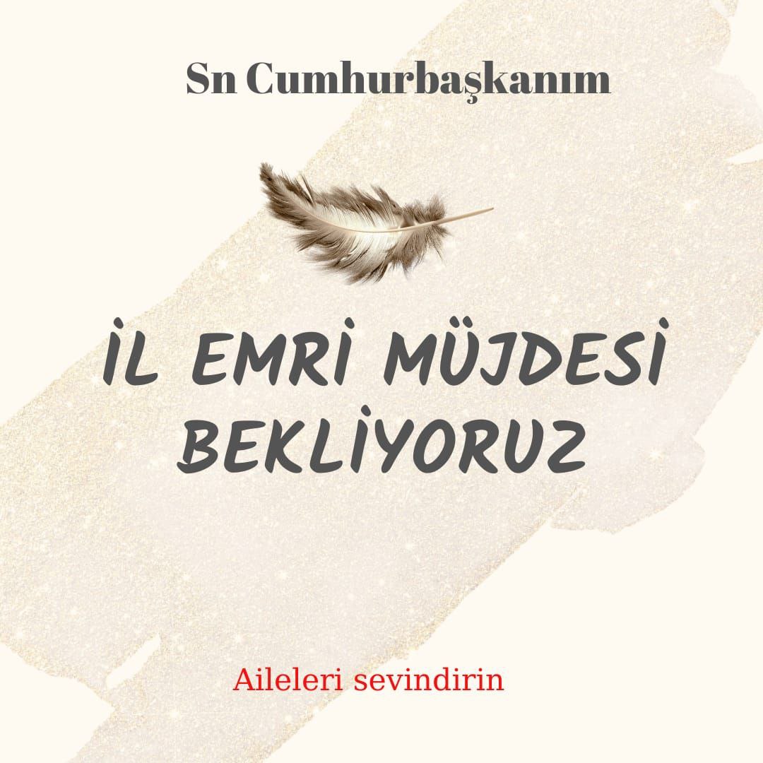 Hilalisler9's tweet photo. Sayın cumhurbaşkanım tek isteğimiz ailemizin yanında görevimizi yapabilmek il emri talep ediyoruz
@RTErdogan 
@dbdevletbahceli
@tcmeb 
@OlcayKilavuz 
@arzuerdemDB 
@yclblt06 
@_aliyalcin_ 
@TalipGeylan06 
@fahrettinaltun 
@yilmaznazif 
@fehmirasimcelik

#ErdoganaileMazereti, https://t.co/e9LZs1DKuN