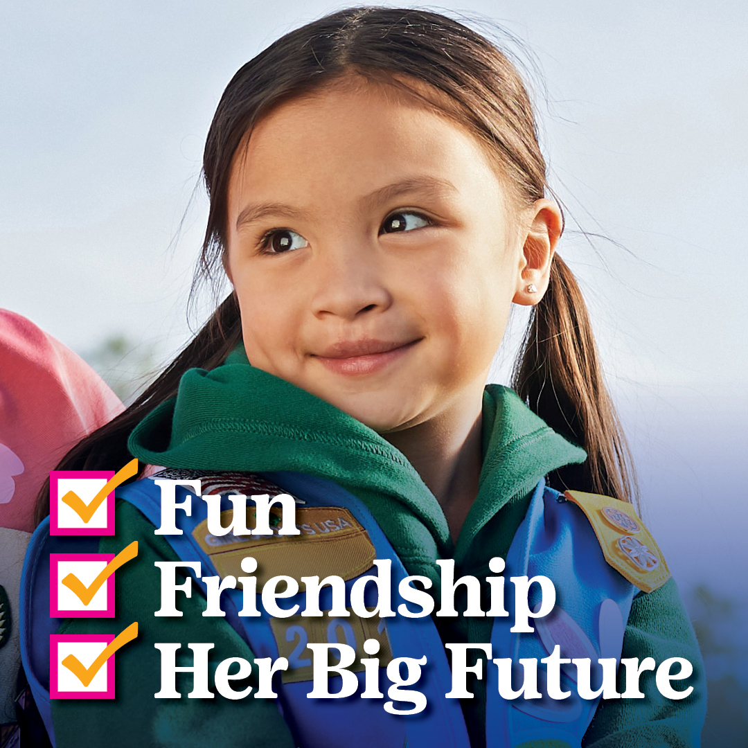 What do Martha Stewart, Taylor Swift, and Michelle Obama have in common? They were once all Girl Scouts!💚 In Girl Scouts, you learn what it means to be a Go-Getter, Risk-Taker, Innovator, and Leader; a GIRL! Join these girls by finding your council at gsep.org.