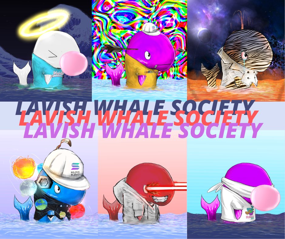 NFTEngine_'s tweet image. Lavish Whale Society is a utility based NFT, building the most powerful NFT investment tools on Solana. Ownership of a LWS NFT gives you access to everything needed to dominate the NFT market! Preview of tools coming soon!
#SolanaNFTs #Solana #SolanaCommunity #nftart #NFTutility