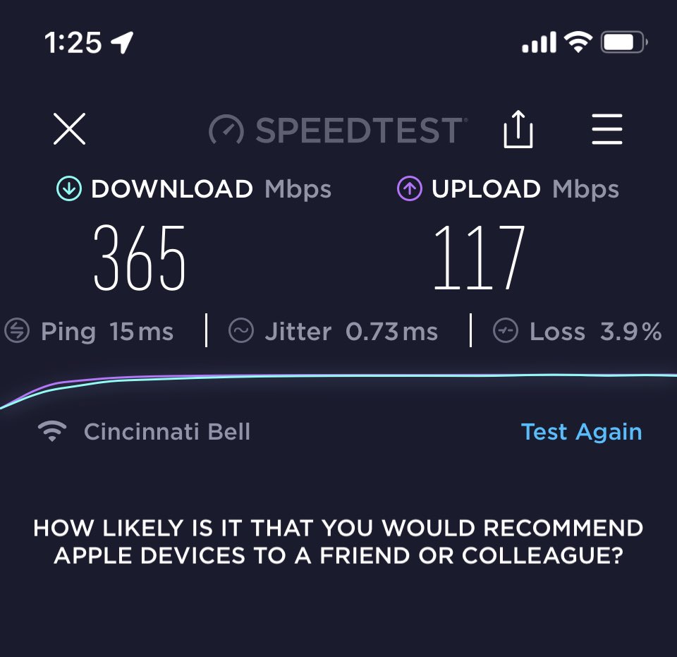 JJBeresford81's tweet photo. Love my @CincyBell #FiOptics on Days Like this! https://t.co/57P6gq16jQ