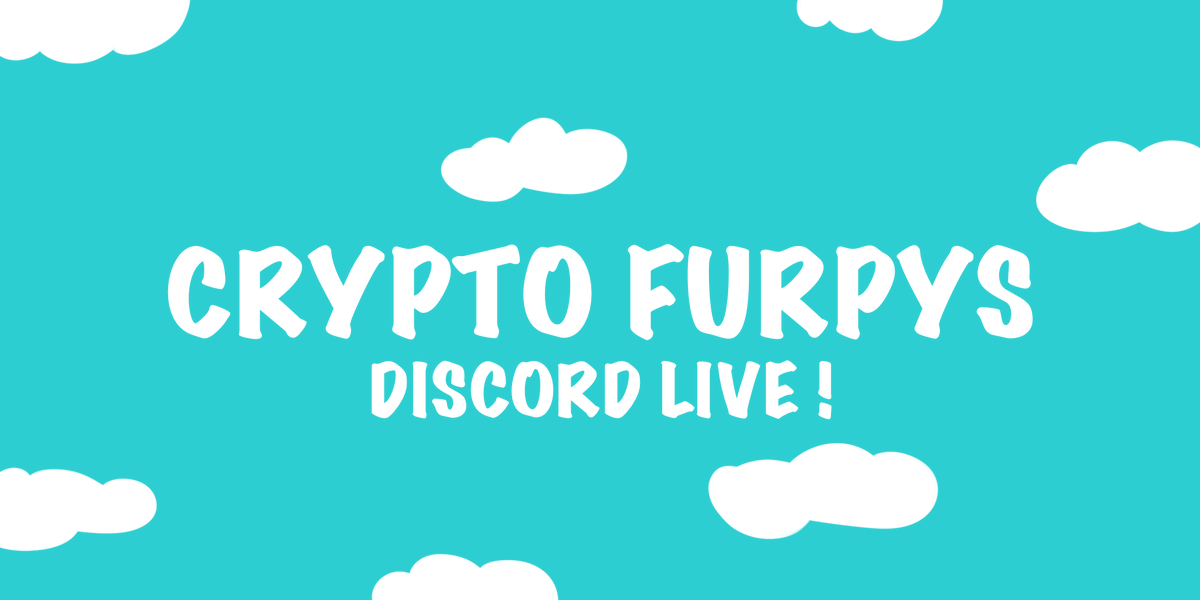 CryptoFurpys's tweet photo. #cryptofurpys Discord Open! 🌤️

https://t.co/RZuKikgbZ8

#NFT #NFTCommunity https://t.co/ycAAwW7Eod