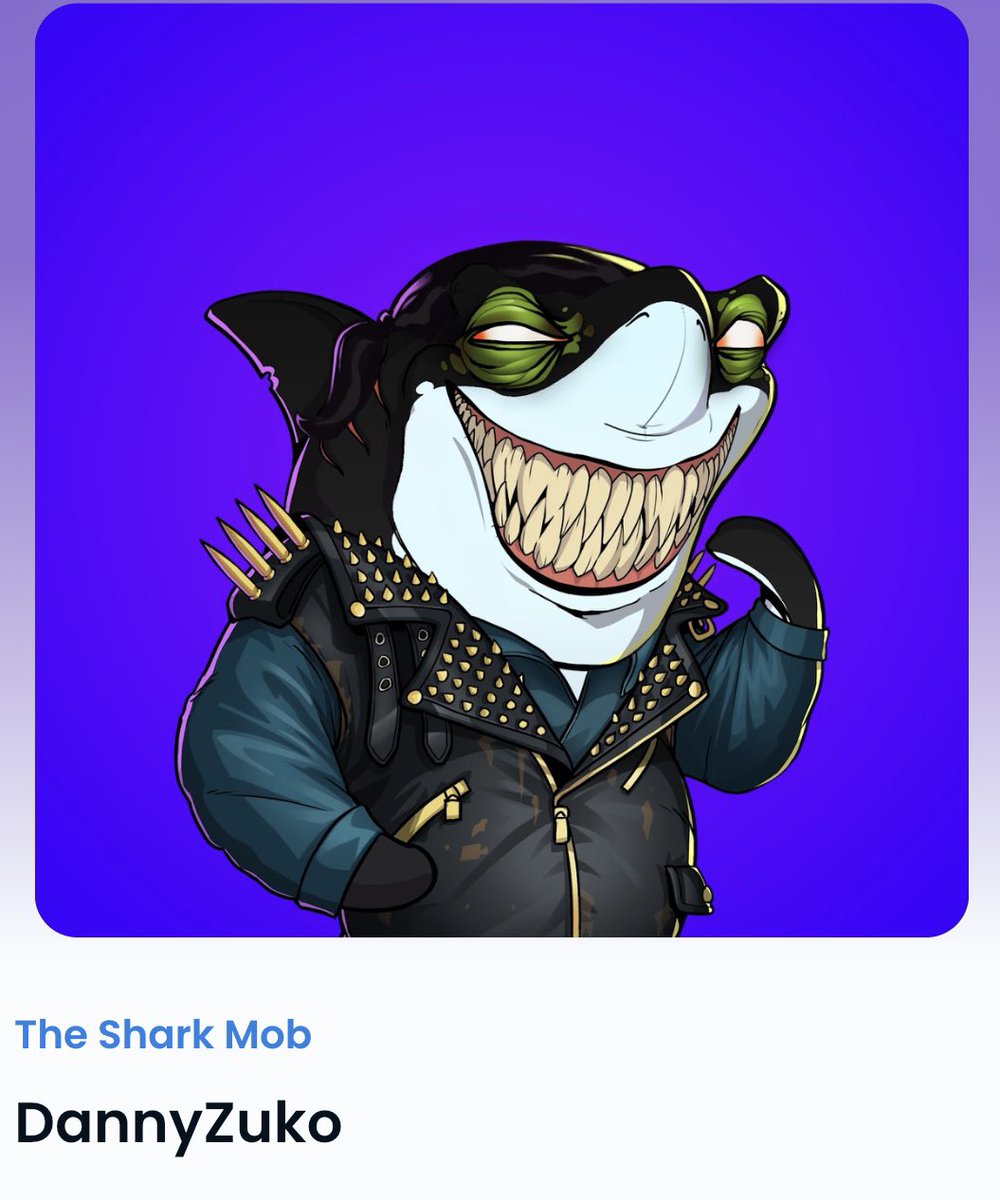 He <a href="/johntravoltahot/">John Travolta</a>, This NFT shark has your name on it 😉!
opensea.io/assets/0x0823c…
#nft #nftsale #nftdrop #nftcommunity #Grease #DannyZuko #GaryVee #RealmissNFT #DeezeFj @TheSharkMob