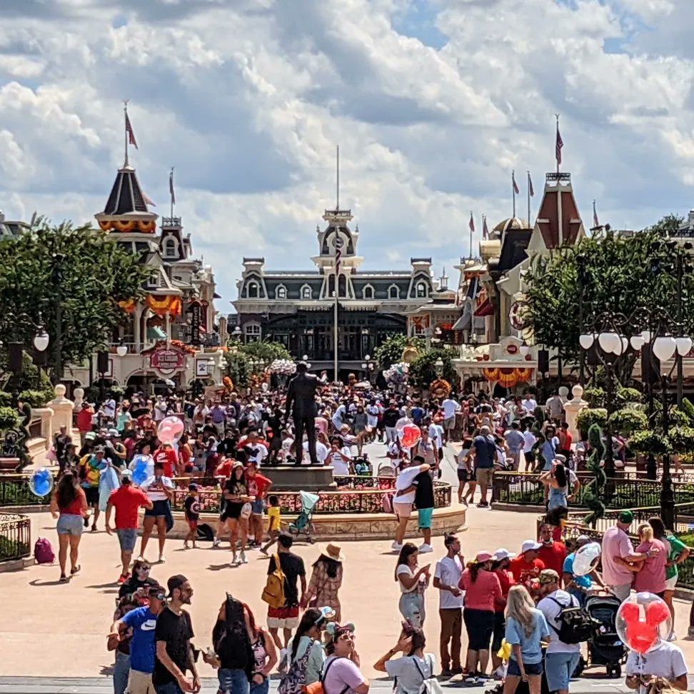 MikeWendt's tweet photo. #RandomDisney • Night & Day... Everyone posts Main Street looking at the Castle, for some reason I've always liked photos looking towards the Train Station.
#BeDifferent
#WaltDisneyWorld #WDW
#WDW50 #MagicKingdom https://t.co/KAr4CDkrfI