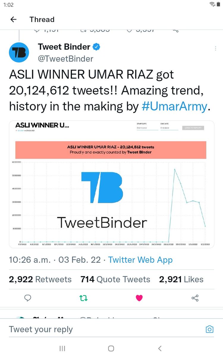 MaxNick007's tweet photo. @realumarriaz, this is you earned in last 4 months, Love and Respect.. ❤️

ASLI WINNER UMAR RIAZ
#OurPrideDrUmar

#UmarRiaz #UmarArmy #UmarRiazArmy #UmarRiazSquad https://t.co/VErrxmpwBK