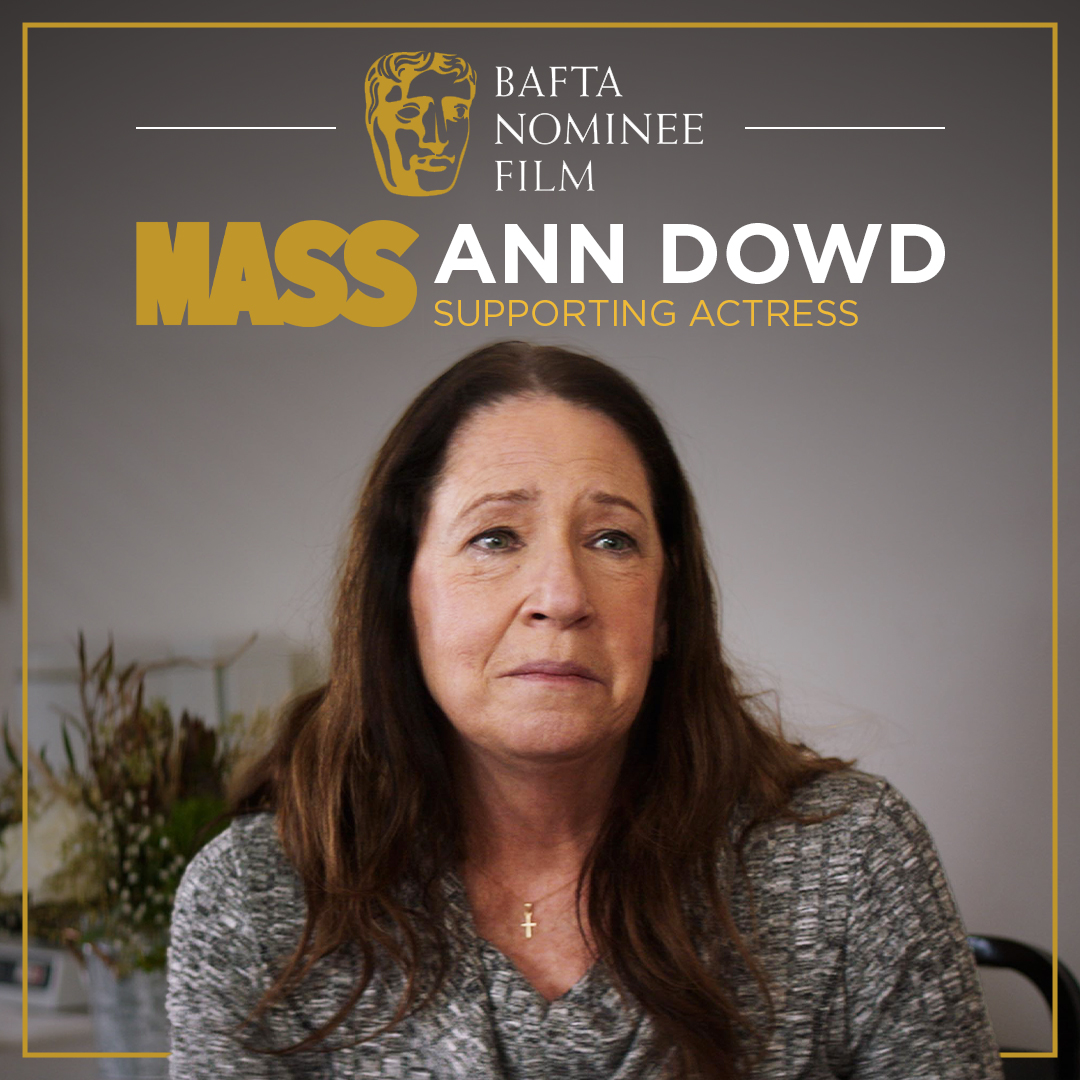 Congratulations to the incomparable Ann Dowd for her <a href="/BAFTA/">BAFTA</a> Supporting Actress nomination! #MassMovie