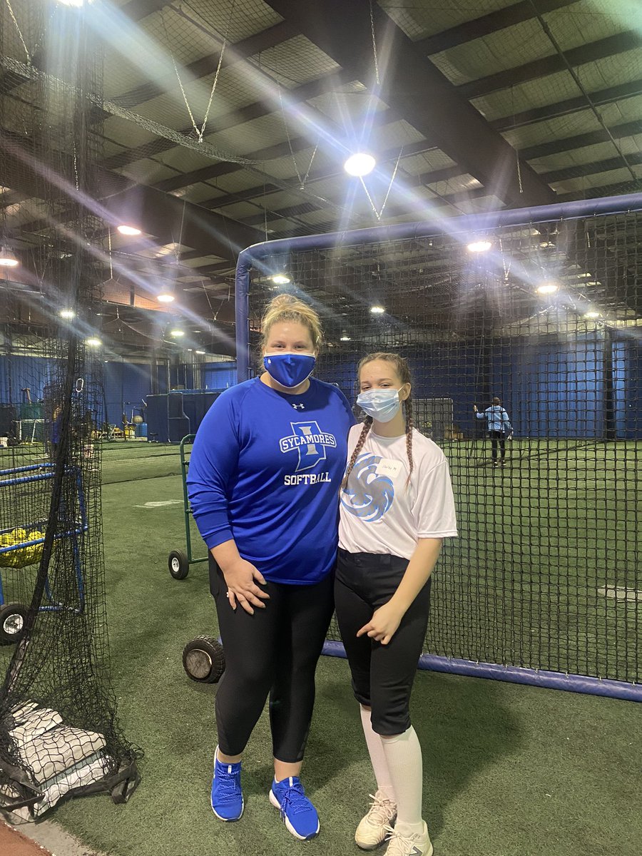 had a great time at <a href="/IndStSoftball/">Indiana State Softball</a> camp on Sunday
