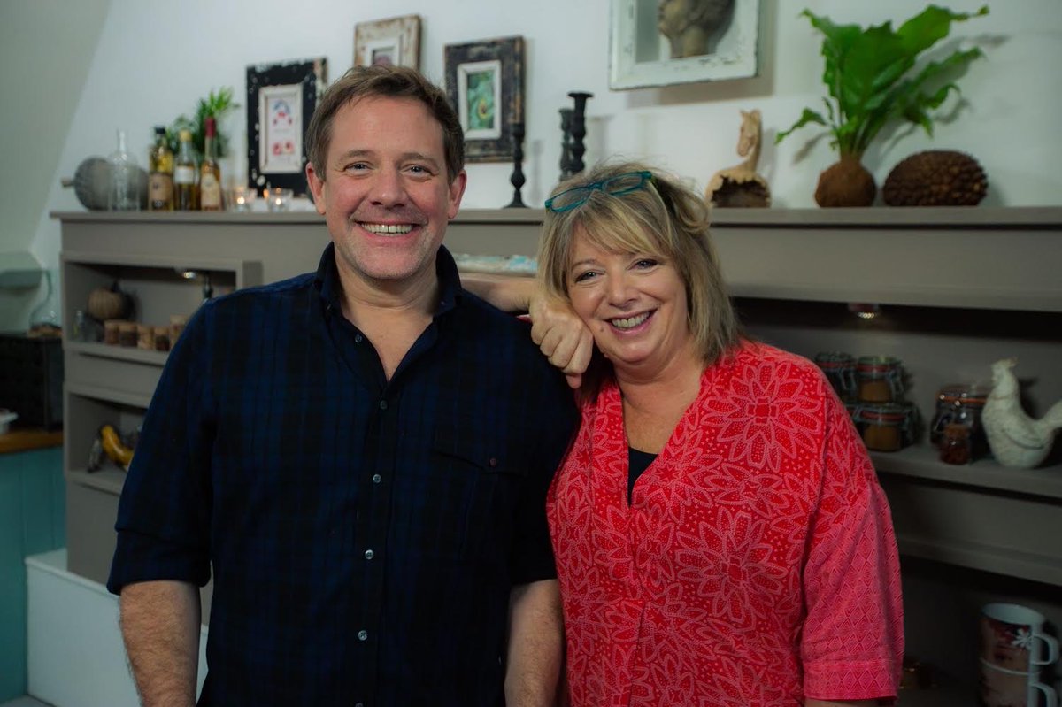 Me and that ⁦@matt_tebbutt⁩ on @channel5⁦@channel5_tv⁩ #goveggieandvegan at 7pm