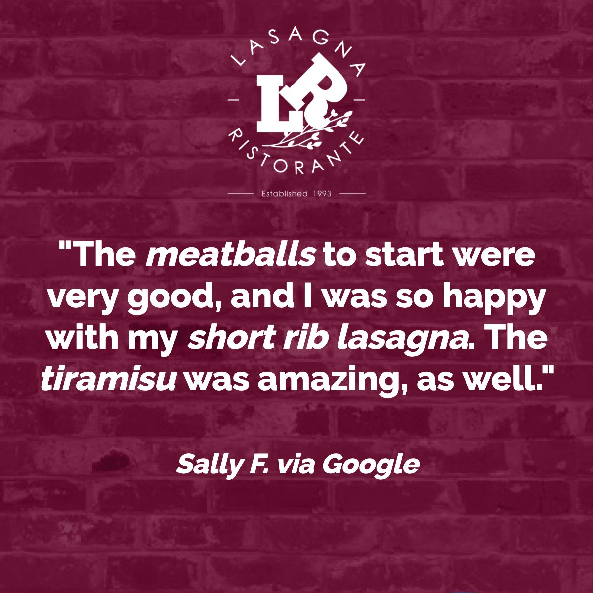 Lasagna Huntington Restaurant (LasagnaLI) Twitter