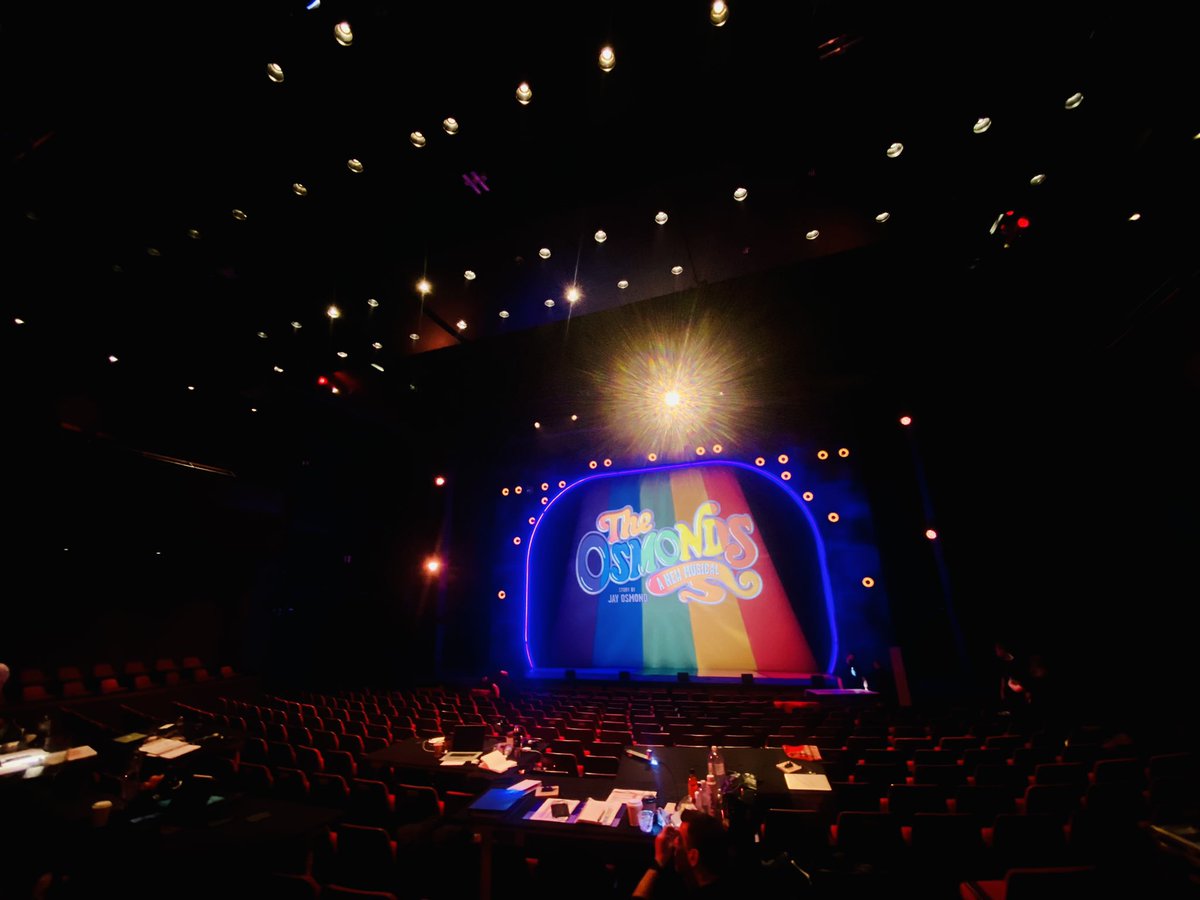 Dress Rehearsal done for <a href="/OsmondsMusical/">The Osmonds Musical</a> . Looking forward to our first preview tonight.