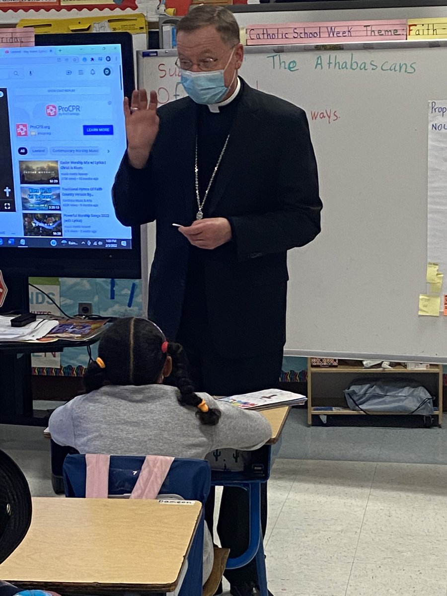 What a special day at ICS! We were visited by Bishop Whalen and Mr.Vitiello! Come back soon! Happy Catholic Schools Week! <a href="/NE_BronxADNY/">NE_BronxADNY</a> <a href="/ArchNY_Schools/">NY Catholic Schools</a> @MichaelDeegan10