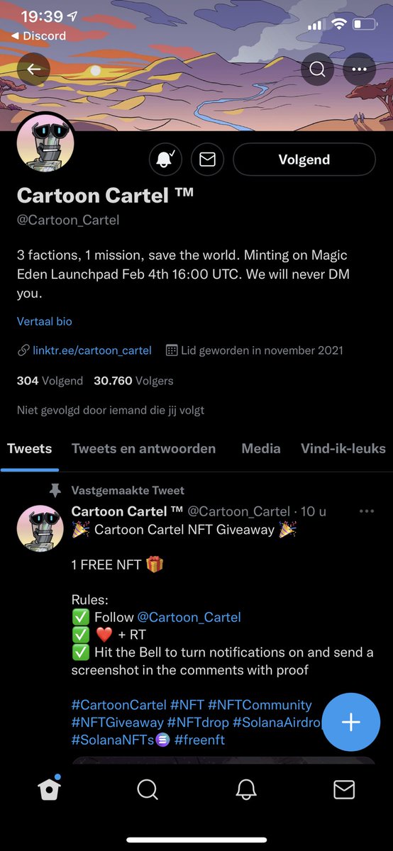 #CartoonCartel #NFT #NFTCommunity #NFTGiveaway #NFTdrop #SolanaAirdrops #SolanaNFTs  #freenft