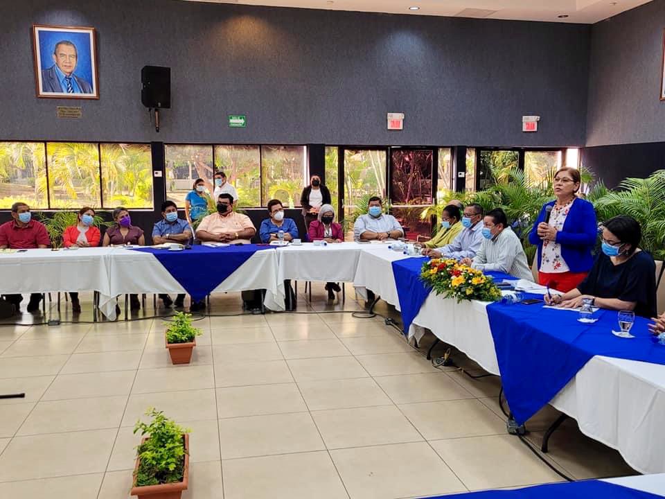 Comisión Nacional de Educación, MINED, SEAR, INATEC, CNU y Canal 6, participan en Primer Encuentro Nacional de Evaluación, Reflexión y Proyección del I trimestre 2022.

#Nicaragua