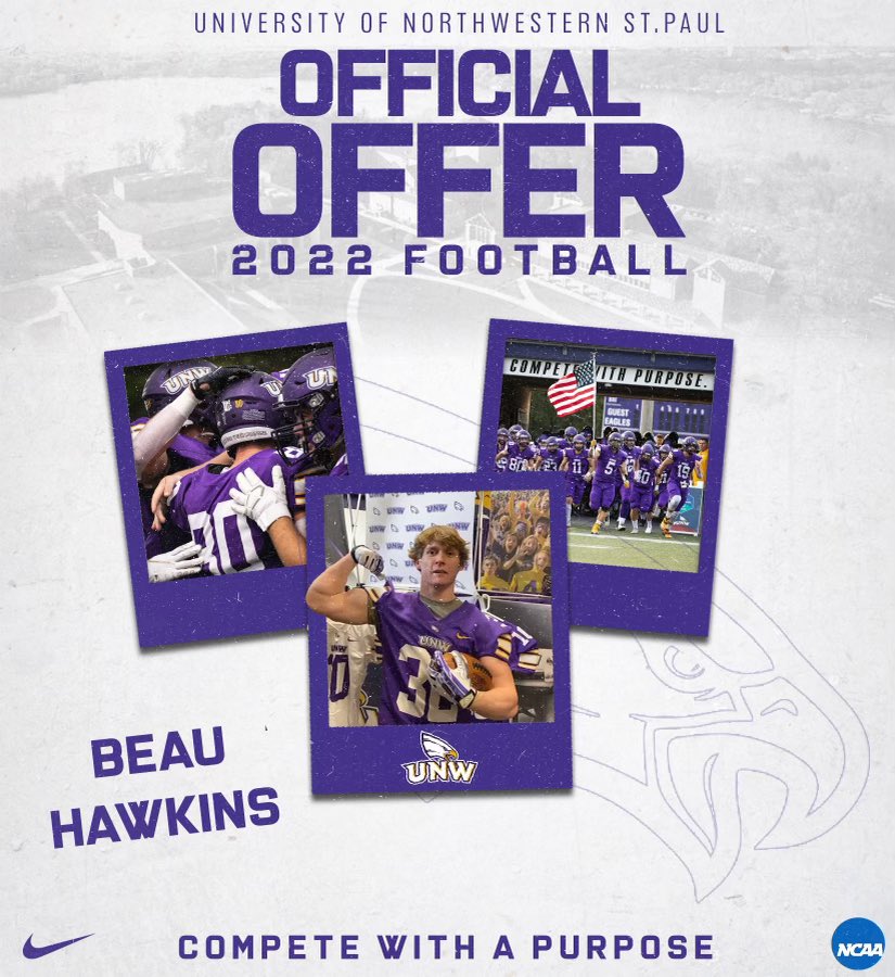 Amazing visit to UNW. Love the everything the program is about! Thank you <a href="/UNWMoore/">Matt Moore</a> and the whole staff for having me! 🦅