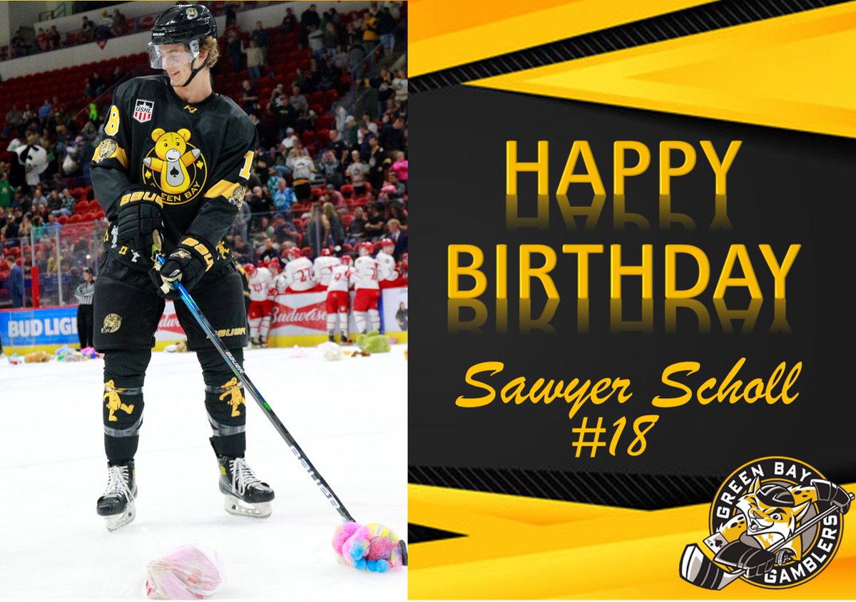 Sending all the love to the birthday boy on Valentine's Day, Sawyer Scholl! 🎉

#gogamblers
@sawyer_scholl