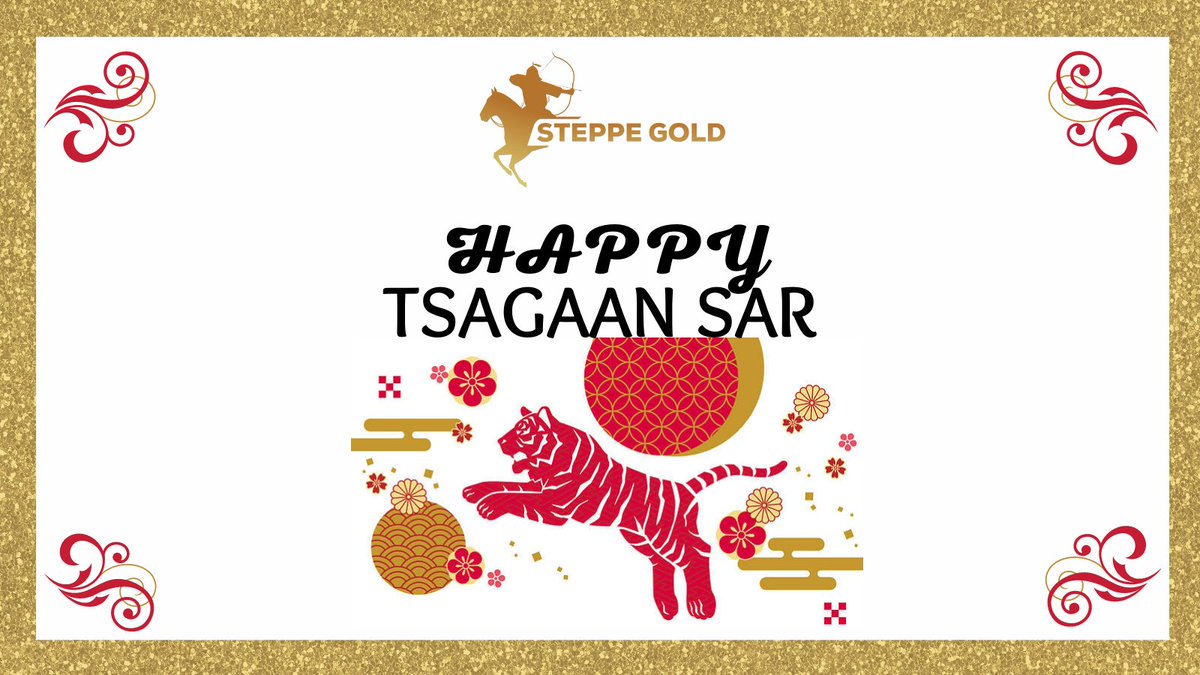 SteppeGold's tweet photo. Happy #LunarNewYear from @SteppeGold. May the Year of the Water Tiger bring you and your families health and the strength for new challenges, during this time of renewal!
$STGO $STPGF 🇨🇦🇲🇳 #gold #YearOfTheTiger #HappyYearOfTheTiger #prosperity https://t.co/BuBVPGlBgQ