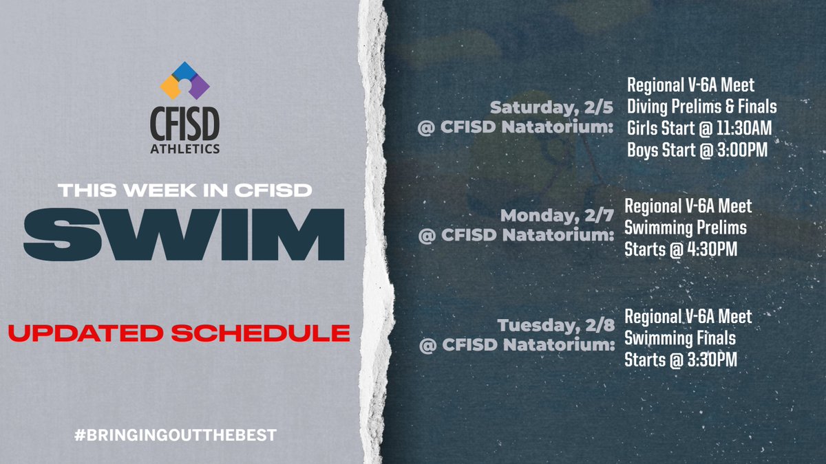 CFISDAthletics's tweet photo. https://t.co/IoIjIEM8cL