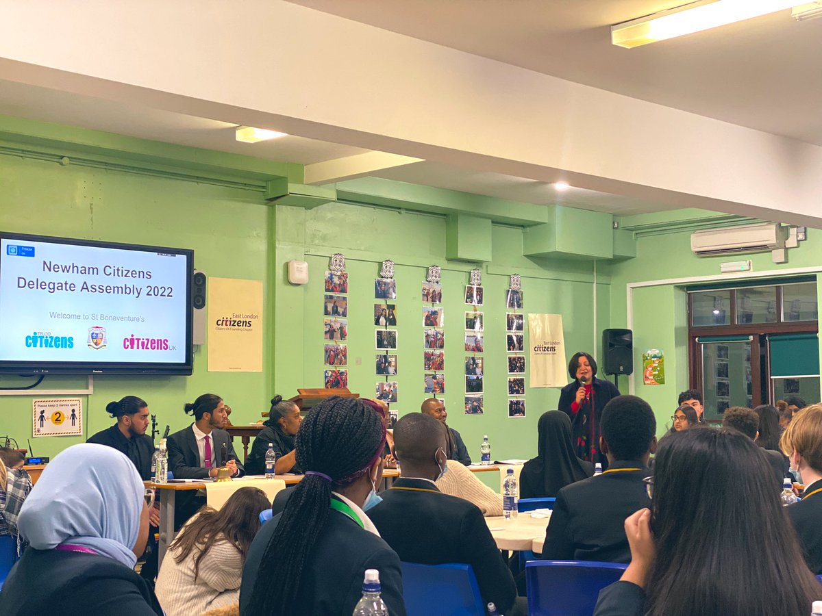 It was a privilege to watch our Youth Safety Champions @SBonnellSchool speak with such passion at the  @NewhamCitizens Delegates Assembly. We are so proud and excited to continue this meaningful work with @stbons & @newhamsixthform #SocialJustice #YouthSafety @rokhsanafiaz