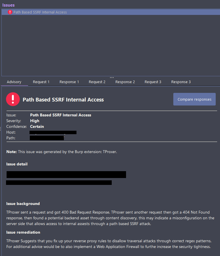 Pethuraj's tweet photo. TProxer 🪄 - A Burp Suite extension to automate the process of finding reverse proxy path-based SSRF.
» https://t.co/POCSsscfx4

#cybersecurity #infosec #bugbounty #bugbountytips https://t.co/kizs9a5dNf