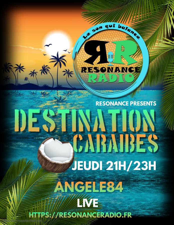 resonancewebra1's tweet photo. Coucou tout le monde😃
Ce soir dès 21 H DESTINATION CARAIBES BY ANGELE84
Pour nous écouter
https://t.co/RRDC5VbtBt
Venir discuter avec nous sur le discord
https://t.co/Zn1TXtWFbD
Toute l'équipe vous souhaite une excellente soirée https://t.co/iyNGv59jXn
