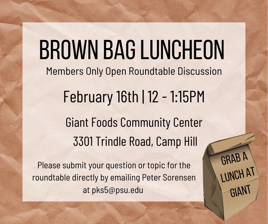 There's no excuse to eat alone - join your friends and register today to attend our Feb. 16 Brown Bag Luncheon. bit.ly/3Grzjwu
#MPIMP #MPI #eventprofs