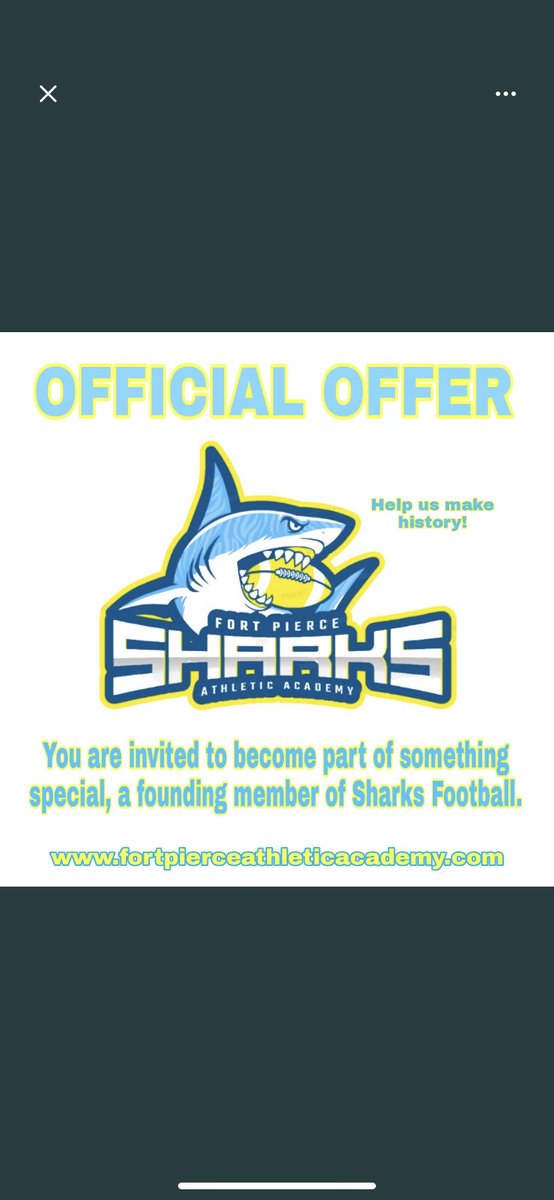 Blessed and Honored to receive an offer from @JaySharks2 <a href="/LaquentinTaylor/">LaQuentin Taylor</a> <a href="/CoachFrankSL/">CoachFrank</a> <a href="/FootballSlhs/">SLHS Football</a>