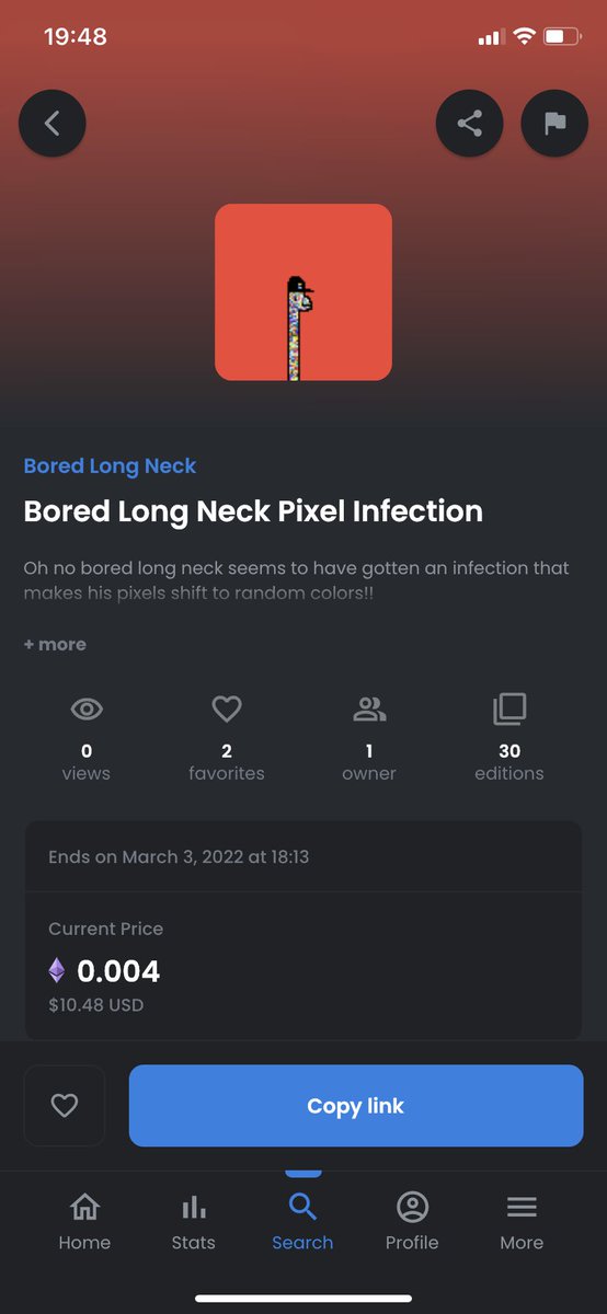 BoredLongNeck's tweet photo. New nfts out now. Get one while you can. https://t.co/h9P3gWPDKl
