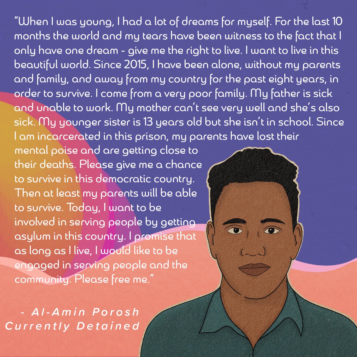 Peacenoodles's tweet photo. Kankakee County Detention has 24 confirmed COVID cases. It’s time to #ReleaseNotTransfer people and #FreeThemAll! @SecMayorkas @EROChicago https://t.co/ZIkrzJu1hu