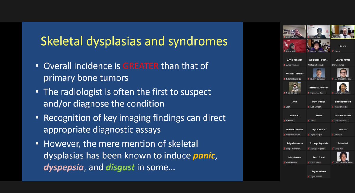 Kick starting a 3 day CME event honoring the 3 decades of work of pediatric radiologist Rev. Dr Seibert! ⁦<a href="/uamshealth/">UAMS Health</a>⁩ ⁦<a href="/UAMSRadiology/">UAMS Radiology</a>⁩ ⁦<a href="/LeahBraswellMD/">Leah Braswell, MD 🌈</a>⁩ ⁦<a href="/drrohansamant/">Rohan Samant</a>⁩ ⁦<a href="/jmeichhorn/">Josh Eichhorn</a>⁩