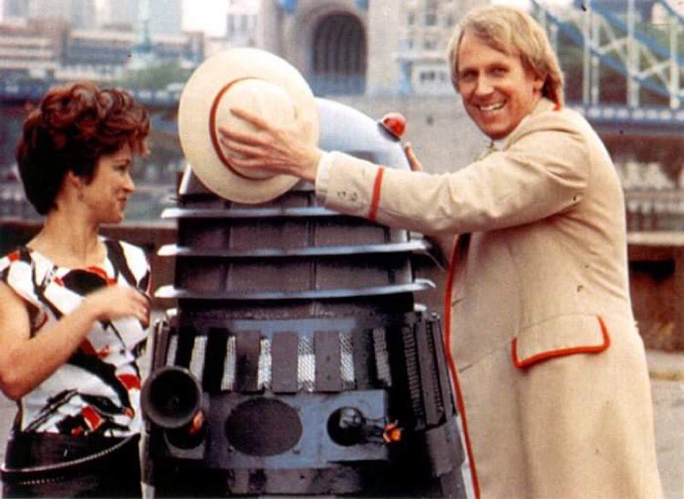 Been going through the wonderful tragicalhistorytour.com archive lately, so many Doctor Who photos that never fail to cheer me up!