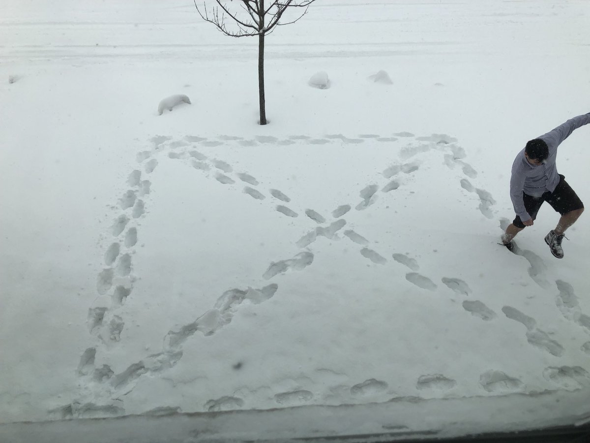 Making a shape flash cards for class this afternoon! Kids - go out and make a shape or design - what do you think it will look like from above? How might thinking about perspectives in math help us to understand and appreciate that people see things from different points of view!