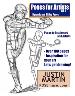 READ [PDF]> Poses for Artists Volume 1 - Dynamic and Sitting Poses: An  Essential Reference for Figure Drawing and the Human Form By Justin / X