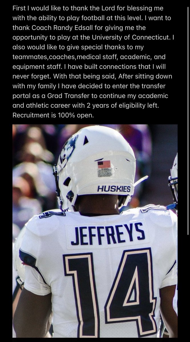 Recruitment is 100% open.