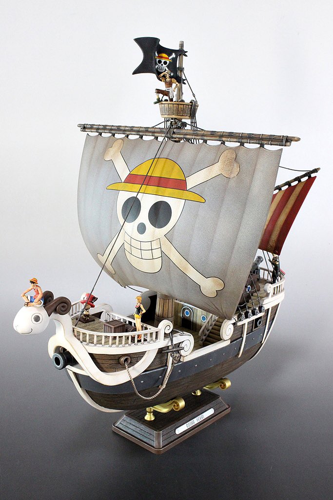 Twitter 上的 まてや 模型作家 製作依頼が主な仕事です こんなのも大好き ゴーイングメリー号 キット出る前は 木材でフルスクラッチしてた 画像残ってたら 竜骨から全てフルスクラッチした メリー号上げますねー ワンピース ゴーイングメリー号 T