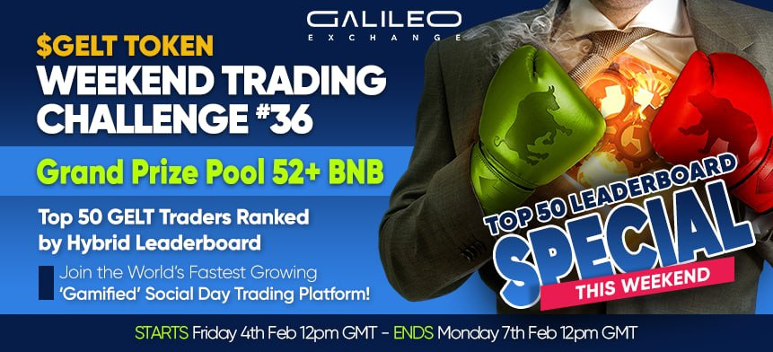 PlayTradeWinHQ's tweet photo. Tick!, Tick!!, Another Exciting Trading Tournament Ahead Of Us πͺ π
' $GELT TOKEN ' TRADING CHALLENGE #36π
π₯ Instant Prize Pool: 10.54 BNB π΅
βοΈBonus Prize pool: 52.47 BNB π²
https://t.co/uigAH4MGMm
30 Random RT's winners get 1,000 $GELT π
#WeekendTradingChallenge
$GELT https://t.co/xSaBq0c6Kf