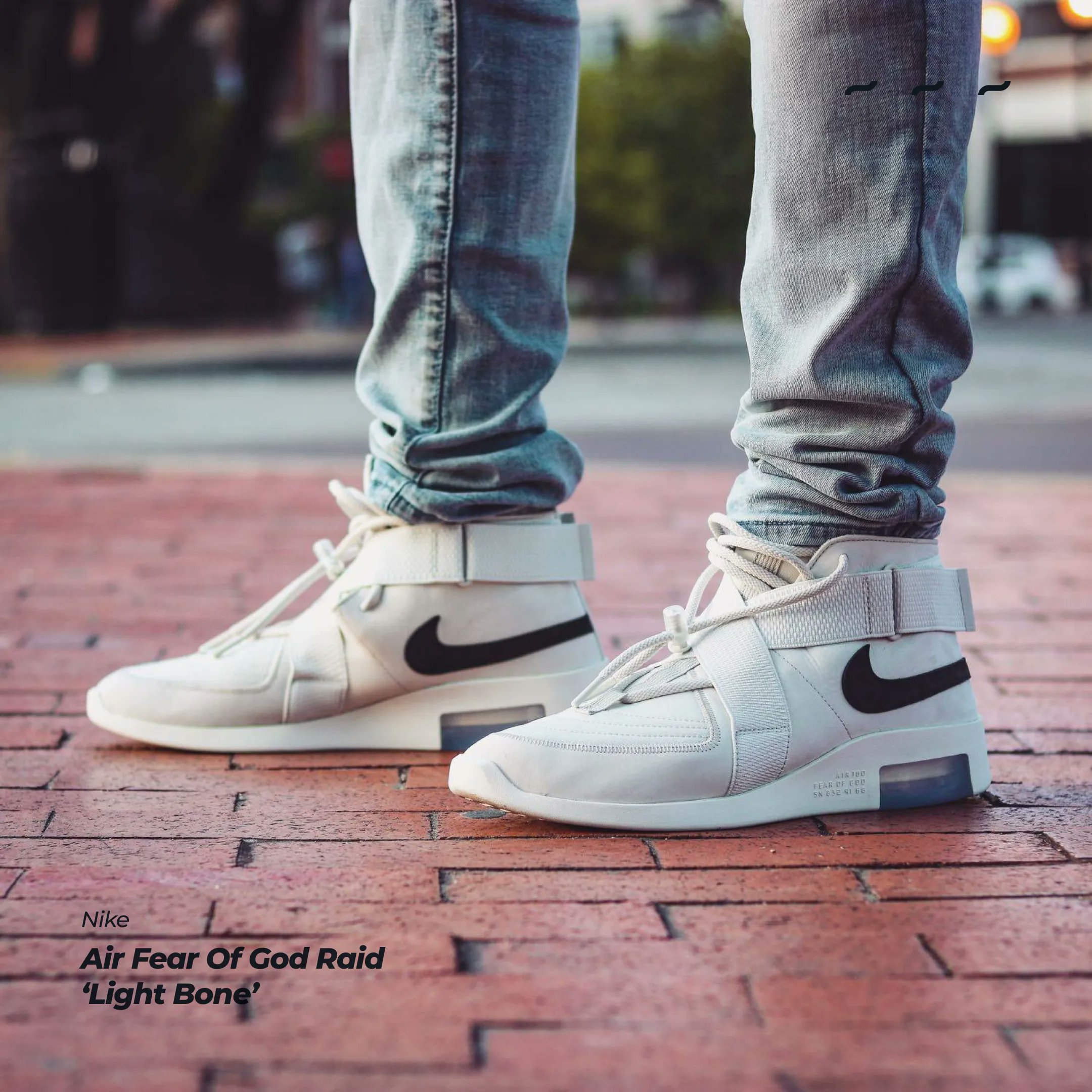 Nike Air Fear of God Raid Light Bone