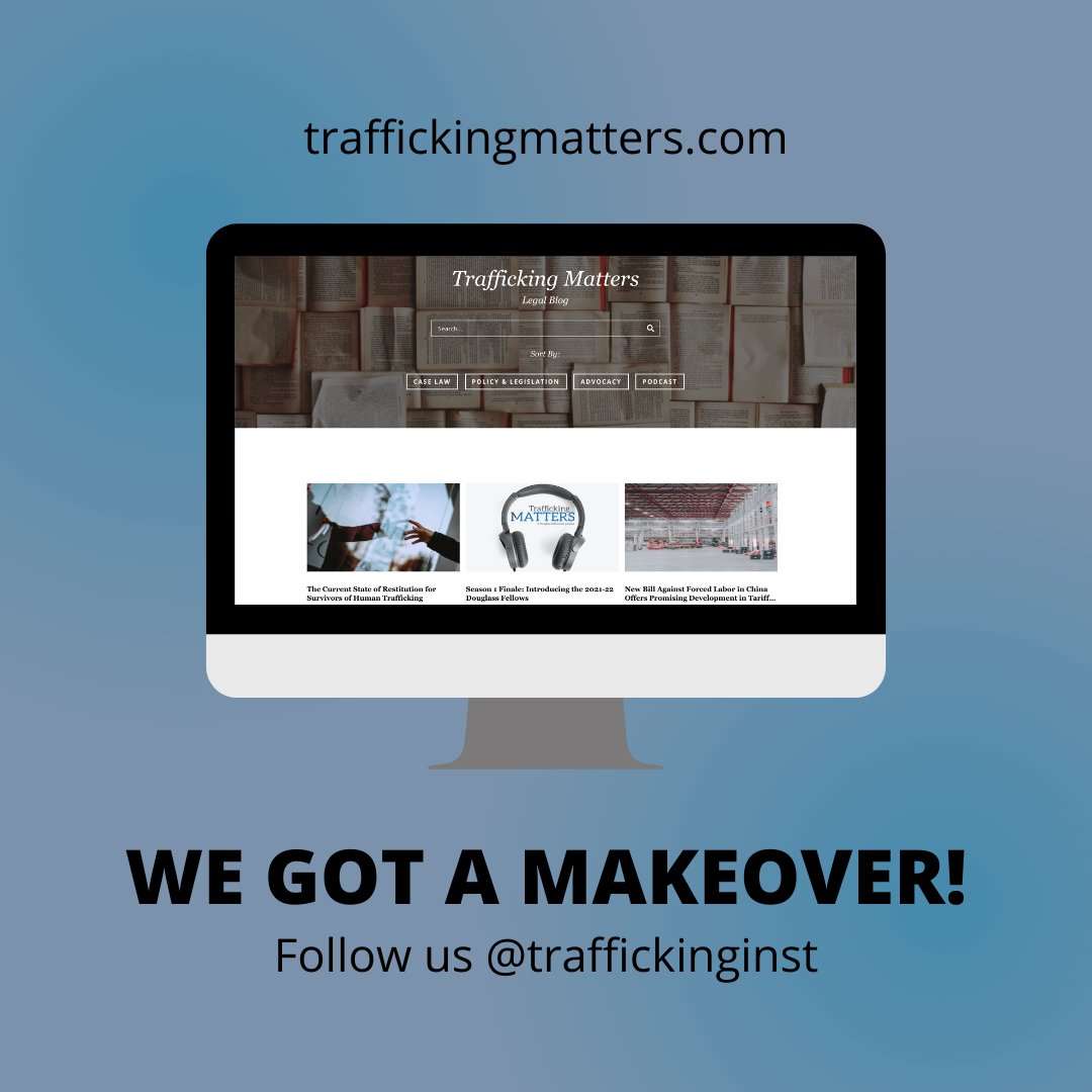 Trafficking Matters tweet media