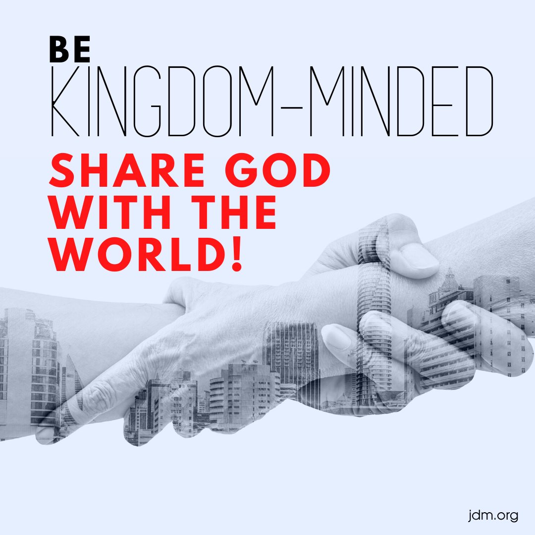 Be kingdom-minded—share God with the world!

#jdm #thekingdom #partnerletter #jesseduplantis