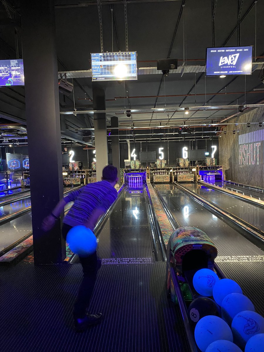 Seen as it’s February, it seems only fitting that <a href="/LiverKewl/">LiverCool</a> have our late Christmas party bowling 🎳