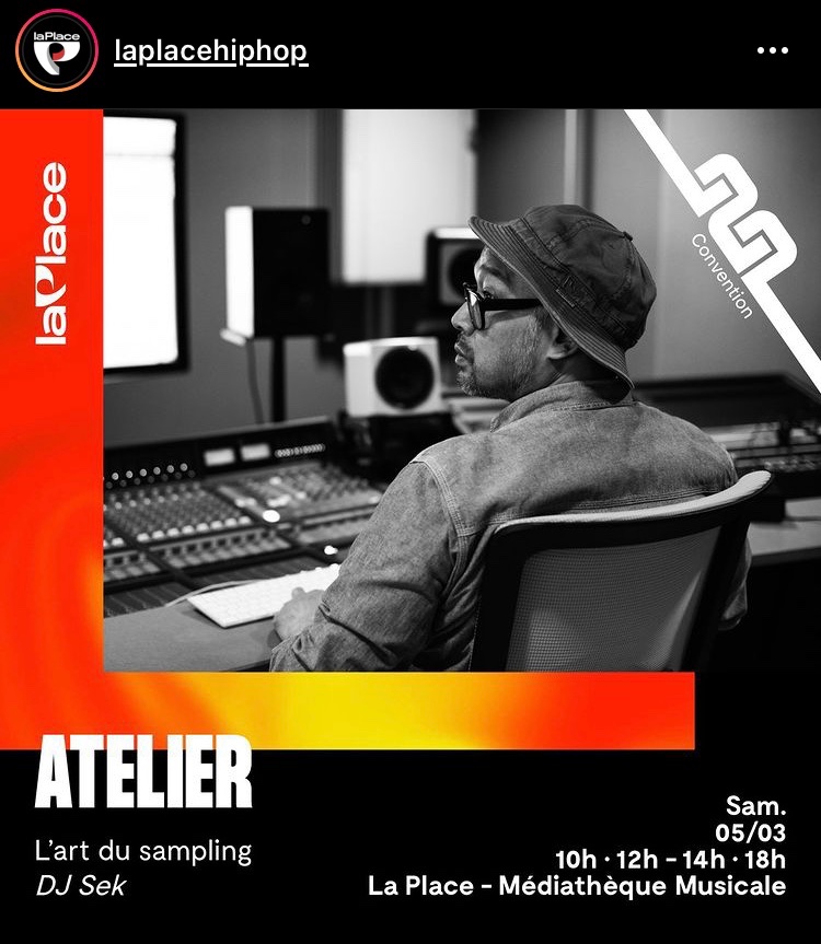 L’art du sampling [ATELIER] - L2P Convention l2pconvention.com/evenements/lar… 
Rdv le 05/03/22 <a href="/LaPlaceHipHop/">La Place</a>