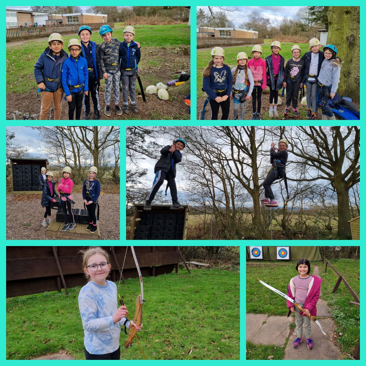 SGSPrep's tweet photo. #SGSYear5 have had a fab second day @Kingswood_! They did low ropes and nightline this morning and then archery and crate stack this afternoon!
#SGSPrep #SGSDifference https://t.co/tPokZSPOX1