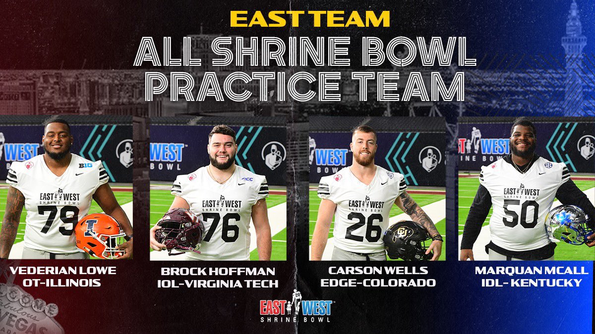 🏈2022 EAST All #ShrineBowl Practice Team