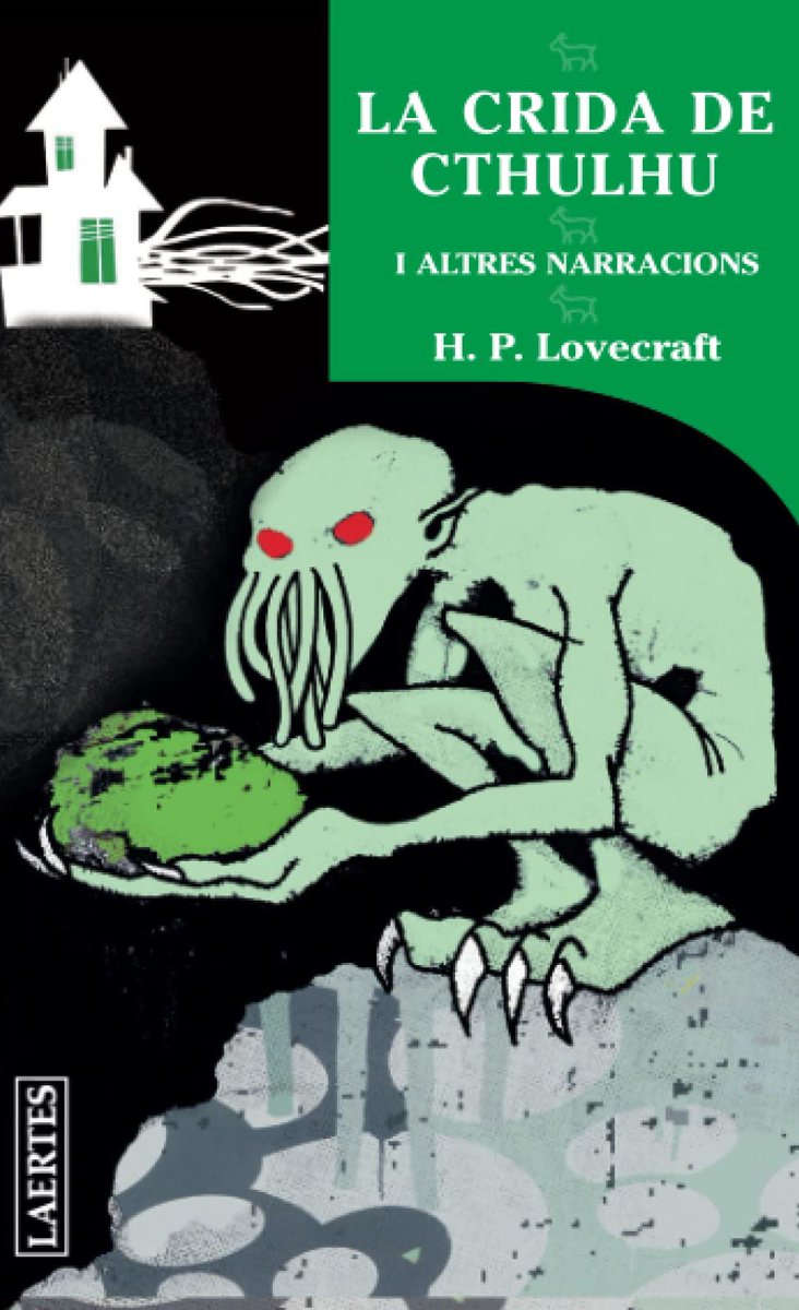 Per celebrar que hem arribat als mil seguidors i que Lovecraft us agrada tant, sortegem un dels pocs exemplars que queden de “La crida de Cthulhu”, amb traducció d’Emili Olcina. Per participar només cal que feu RT i que sigueu seguidors d’aquest compte. Hi ha temps fins dilluns 7